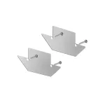 Торцевые заглушки для профиля TR3020-AL (2шт) Denkirs Solid Hide TR3021-AL