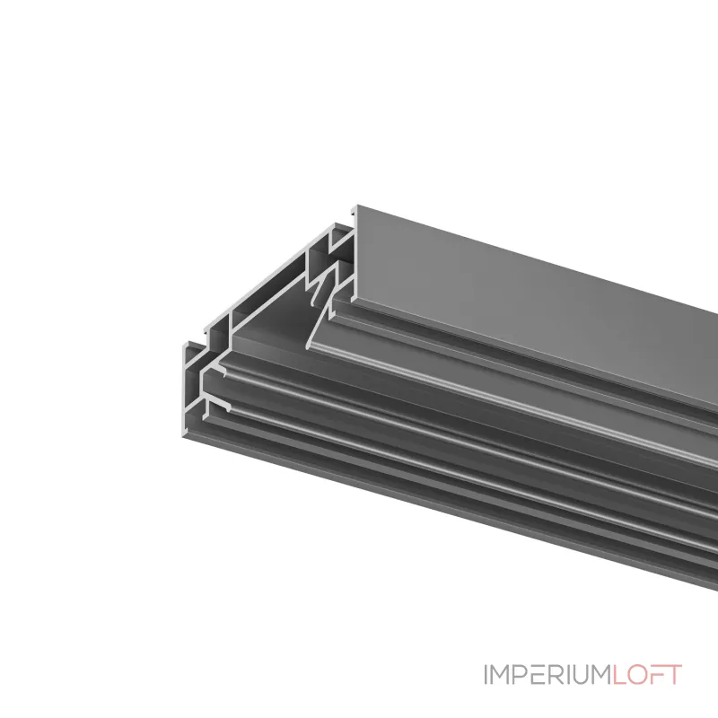 Профиль встраиваемый с нишей [ Denkirs TR3030 TR3030-AL Цвет арматуры серый Цвет плафонов голубой от ImperiumLoft Профиль встраиваемый с нишей [ Denkirs TR3030 TR3030-AL Цвет арматуры серый Цвет плафонов голубой от ImperiumLoft