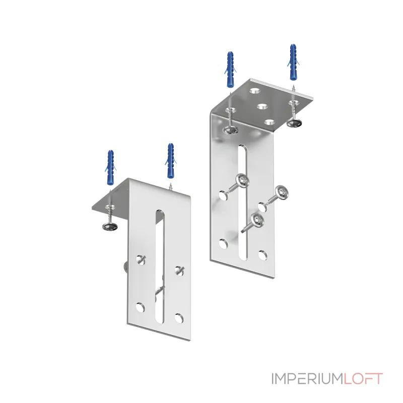 Уголок для профиля настенный Denkirs TR30 TR3045-AL Цвет арматуры серебро