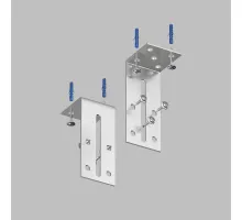 Уголок для профиля настенный Denkirs TR30 TR3045-AL Цвет арматуры серебро Уголок для профиля настенный Denkirs TR30 TR3045-AL Цвет арматуры серебро