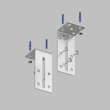 Уголок для профиля настенный Denkirs TR30 TR3045-AL Цвет арматуры серебро Уголок для профиля настенный Denkirs TR30 TR3045-AL Цвет арматуры серебро