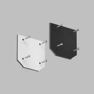 Заглушка для профиля Denkirs SMART PROFI TR3047-AL