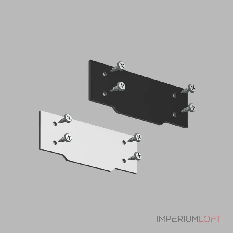Заглушка для профиля Denkirs TR3060 TR3060-AL Цвет арматуры серый Цвет плафонов белый от ImperiumLoft Заглушка для профиля Denkirs TR3060 TR3060-AL Цвет арматуры серый Цвет плафонов белый от ImperiumLoft