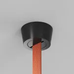 Накладное основание с возможностью подачи питания треку-ремню Denkirs Belty Base TR5512-BK