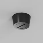 Накладное основание с возможностью подачи питания треку-ремню Denkirs Belty Base TR5512-BK