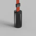 Утяжелитель для отвесного монтажа трека-ремня Denkirs Belty Base TR5516-BK