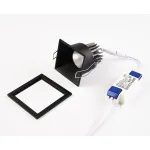 Светильник встраиваемый IT06-6020 black 3000K + IT06-6021 black