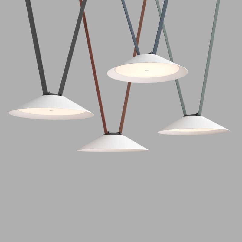 Трековый светильник Denkirs BELTY SMART FLOW DK5664-WH+BK