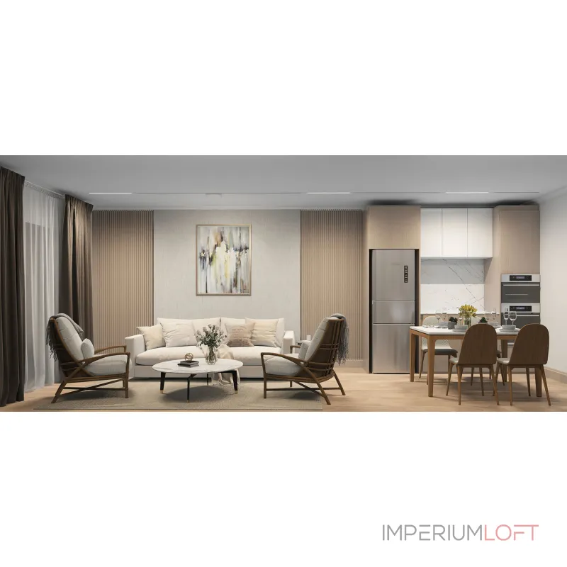 Линейный светильник Denkirs Smart Linear DK8005-WH от ImperiumLoft