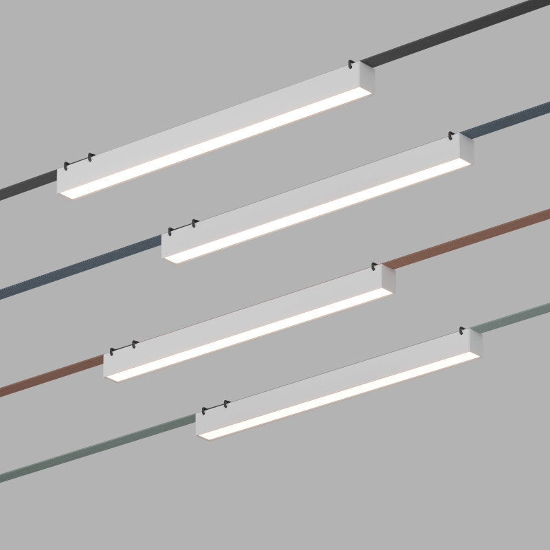 Трековый светильник Denkirs BELTY SMART LINEAR DK5676-WH Трековый светильник Denkirs BELTY SMART LINEAR DK5676-WH