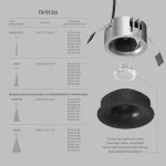 Точечный светильник Denkirs SHINE GLOW DK2430-BK
