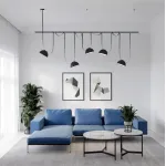 Подвес для штанги Denkirs Belty Rod TR5537-BK от ImperiumLoft
