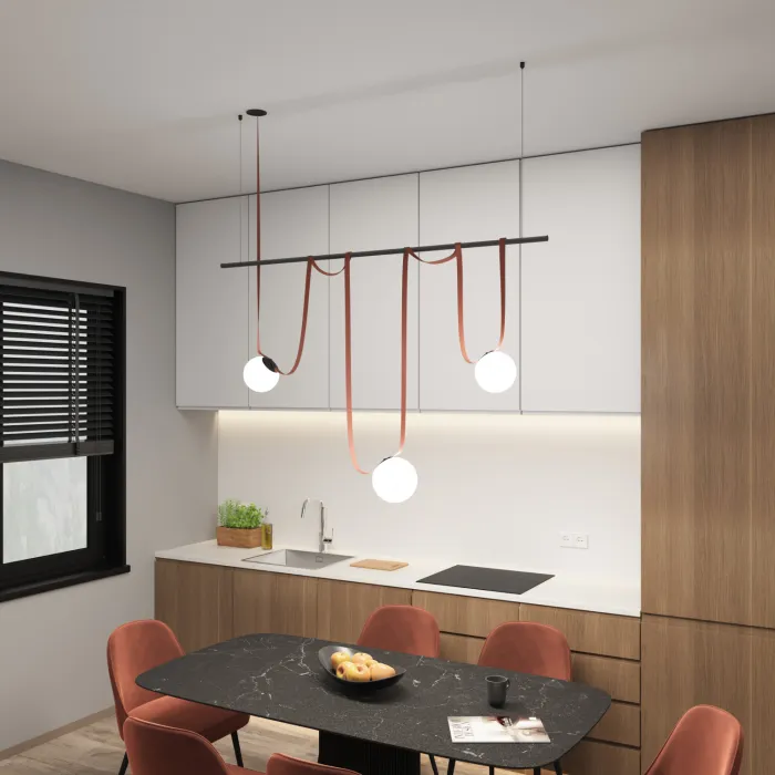 Штанга для трека-ремня Denkirs Belty Rod TR5532-BK от ImperiumLoft