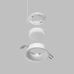Точечный встраиваемый светильник Denkirs INER DK2150-WH