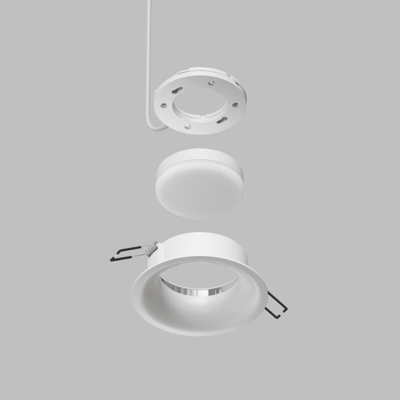 Точечный встраиваемый светильник Denkirs INER DK2150-WH