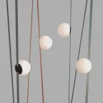 Cветильник для трека-ремня Denkirs Belty Orb DK5550-BK от ImperiumLoft