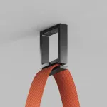 Усиленное накладное крепление для гибкого трека-ремня Denkirs BELTY BASE TR5508-BK