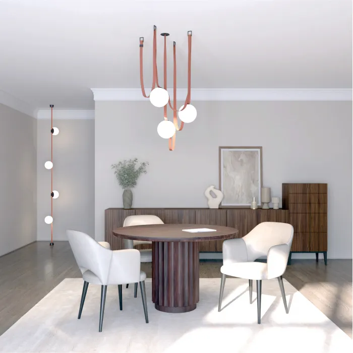 Cветильник для трека-ремня Denkirs Belty Orb DK5550-BK от ImperiumLoft