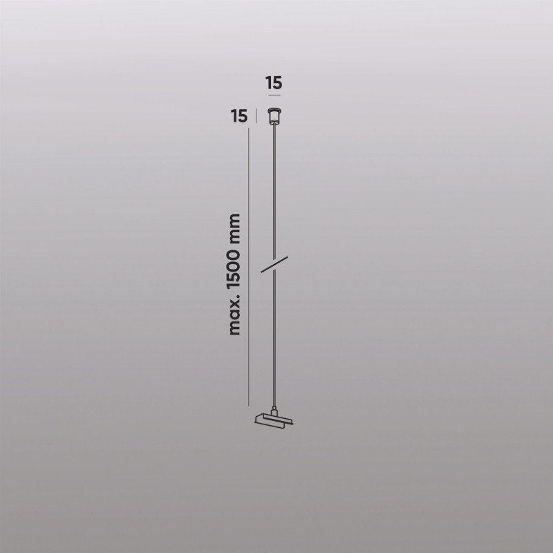 Механический подвес для трека Denkirs Smart Base TR2126-BK от ImperiumLoft