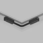 Коннектор Denkirs SMART SLIM BASE TR2423-BK