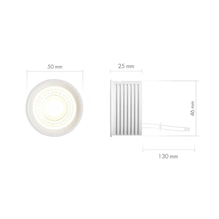 Керамический светодиодный модуль Denkirs Slim Led DK4000-8W dim от ImperiumLoft