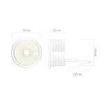 Керамический светодиодный модуль Denkirs Slim Led DK4000-8W dim от ImperiumLoft