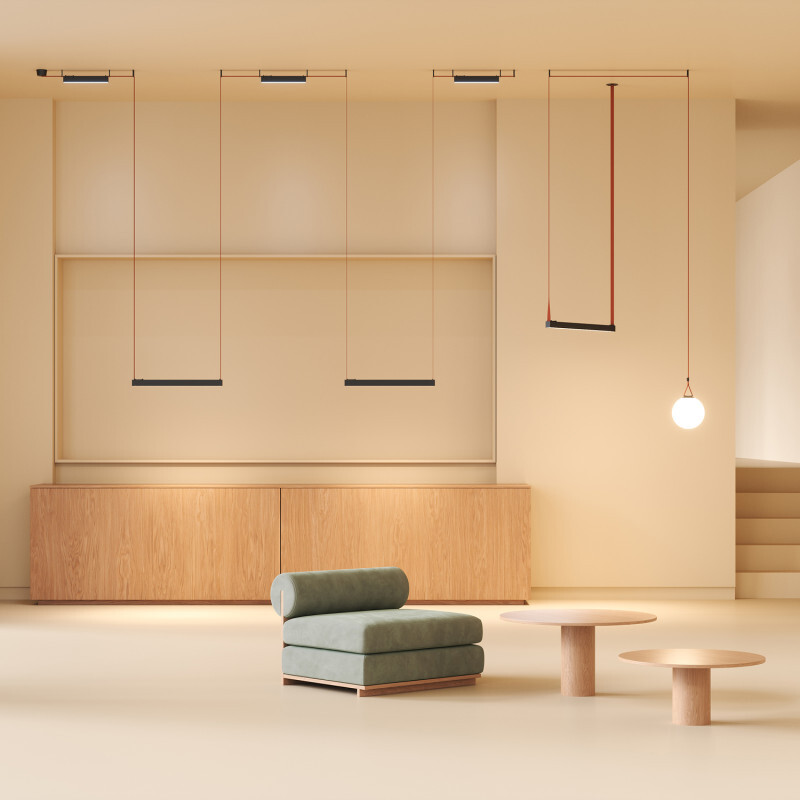 Трековый светильник Denkirs BELTY SMART LINEAR DK5676-BK
