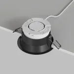 Точечный встраиваемый светильник Denkirs INER DK2155-BK