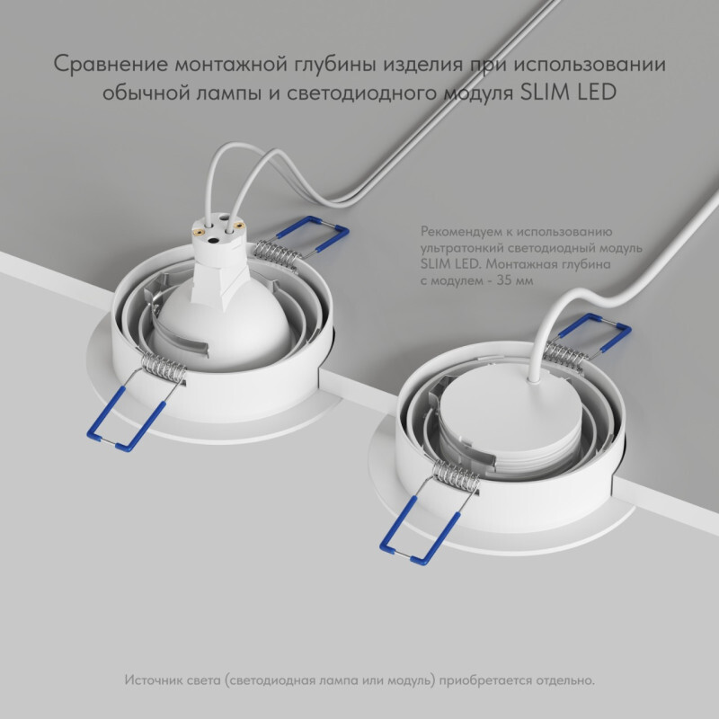 Точечный светильник Denkirs Prime DK-DH2020-WH