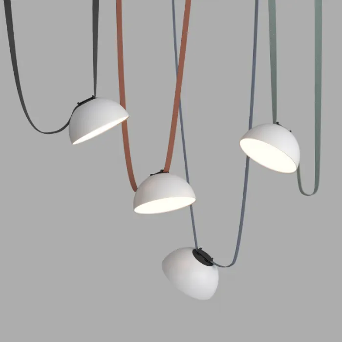Cветильник для трека-ремня Denkirs Belty Flow DK5560-WH+BK от ImperiumLoft