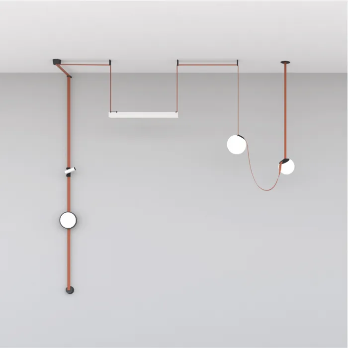 Cветильник для трека-ремня Denkirs Belty Linear DK5576-WH от ImperiumLoft