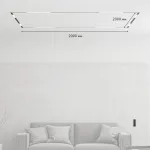 Комплект трековой системы: 8 светильников + шинопровод 8м Denkirs SET SET SMART ZigBee 01