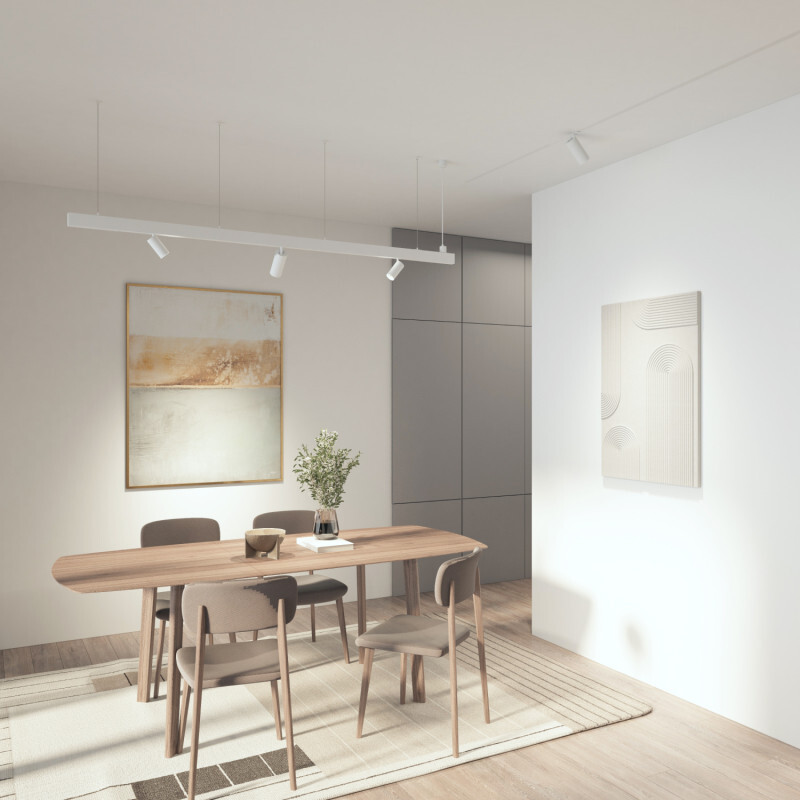 Трековый светильник Denkirs SIMPLE SPOT DK8220-WH