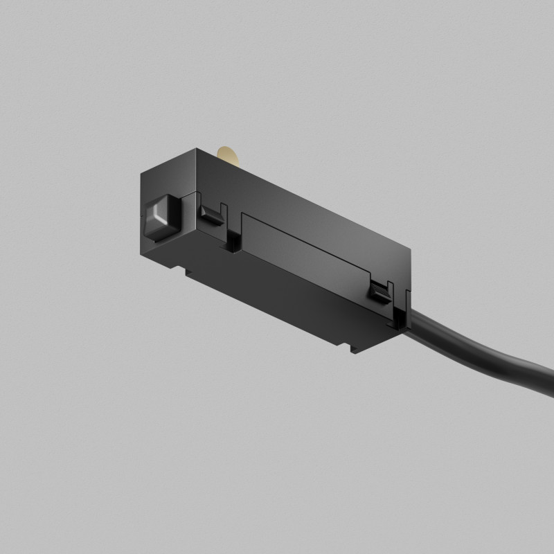 Подвод питания Denkirs SMART SLIM BASE TR2421-BK