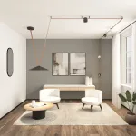 Трековый светильник Denkirs BELTY SMART FLOW DK5668-BK