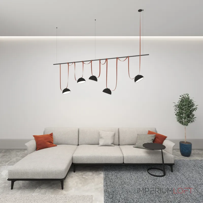 Трековый светильник Denkirs BELTY SMART FLOW DK5660-BK