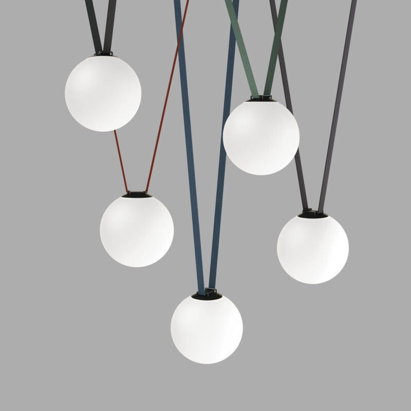 Трековый светильник Denkirs BELTY ORB DK5554-BK