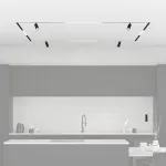 Комплект трековой системы: 8 светильников + шинопровод 8м Denkirs SET SET SMART ZigBee 03