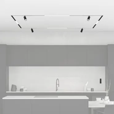 Комплект трековой системы: 8 светильников + шинопровод 8м Denkirs SET SET SMART ZigBee 03