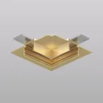 Угловой элемент для трека Denkirs SHINE HIDE TR5705-SB