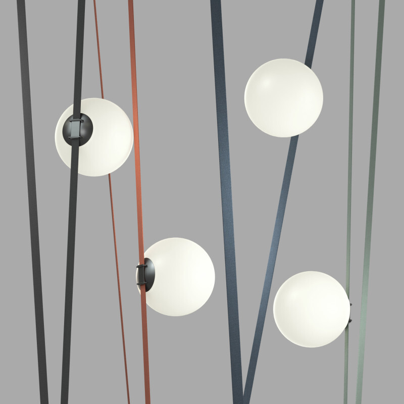 Трековый светильник Denkirs BELTY ORB DK5554-BK