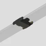 Прямой коннектор Denkirs AIR BASE TR5230-BK от ImperiumLoft