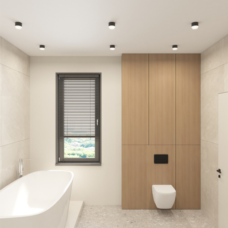 Потолочный светильник Denkirs AQUA DK-DH2610-BK