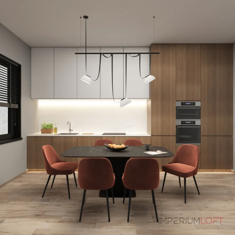 Трековый светильник Denkirs BELTY SMART FLOW DK5660-WH+BK