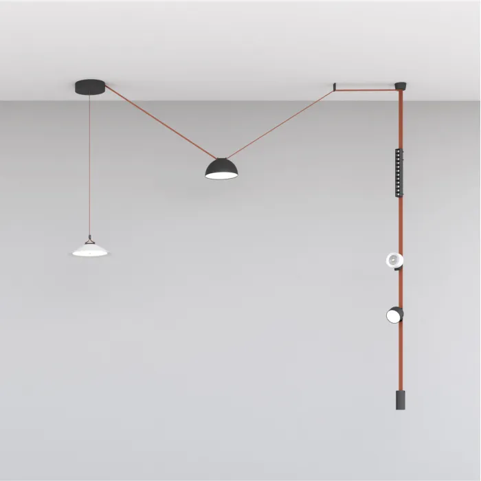 Cветильник для трека-ремня Denkirs Belty Grill DK5570-BK от ImperiumLoft