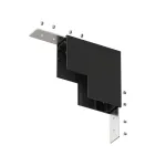 Соединитель для шинопровода Denkirs SMART 48V BASE TR8518-BK