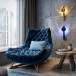 Бра Denkirs Mist DK5040-BK
