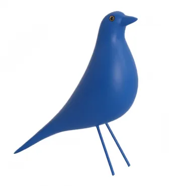 Птичка Eames House Bird blue designed by Charles and Ray Eames