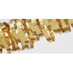 Люстра Brass Belts Chandelier от ImperiumLoft