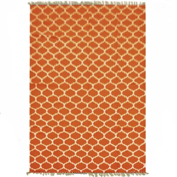 Ковер Ornament Cotton Orange 100% хлопок от ImperiumLoft